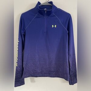 Under Armour girls/ boys Blue Long Sleeve size X-Large